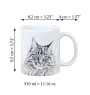 Maine Coon kubek z kotem life is better Art-Dog