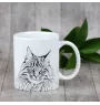 Maine Coon - cup with a cat, cute cup with graphics, a gift with your photo from the Art-Dog brand