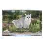 Munchkin Cat - crystal with a picture of a cat, photo in glass, modern exhibition of Art-Dog brand photo