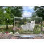 Munchkin Cat - crystal with a picture of a cat, photo in glass, modern exhibition of Art-Dog brand photo