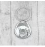 Manx Cat - keychain with a cat, keychain with a print, personalized pendant from the Art-Dog brand