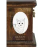 Munchkin Katze - Gedenktafel mit einem Foto einer Katze, Grabplatte mit Druck, personalisierte ovale Platte der Marke Art-Dog