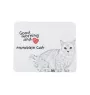 Munchkin Cat - mouse pad with print, personalized cat pad, unique gadget for an office worker from the Art-Dog brand