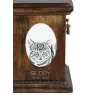 Manx Cat - commemorative plaque with a cat photo, tombstone with a print, personalized oval plaque from the Art-Dog brand