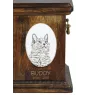 Nebelung Katze - Gedenktafel mit einem Foto einer Katze, Grabplatte mit Druck, personalisierte ovale Platte der Marke Art-Dog