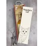 Munchkin Cat - wine box with a cat, alcohol box with graphics, personalized gift box from the Art-Dog brand