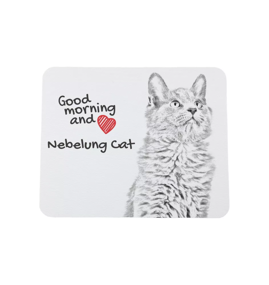 Nebelung podkładka pod mysz z kotem Art-Dog