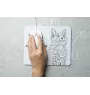 Nebelung Katze - Mauspad mit Druck, personalisiertes Mauspad mit Katze, einzigartiges Gadget für Büroangestellte von Art-Dog.