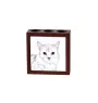 Chat Munchkin - porte-stylo avec un chat, organiseur de bureau avec impression, décoration de bureau personnalisée de la marque Art-Dog
