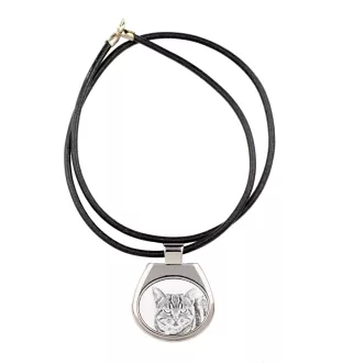 Chat Manx - collier avec un chat, pendentif personnalisé avec une photo, collier unique pour hommes et femmes de la marque Art-Dog