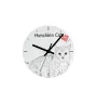 Munchkin Cat - wall clock with a cat, shelf clock with a print, personalized home decoration from the Art-Dog brand