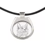 Chat Nebelung - collier avec un chat, pendentif personnalisé avec une photo, collier unique pour hommes et femmes de la marque Art-Dog