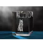 Nebelung świecznik kryształowy z kotem Art-Dog