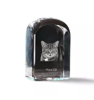 Manx kryształ pieczątka z kotem Art-Dog