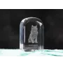 Nebelung kryształ pieczątka z kotem Art-Dog