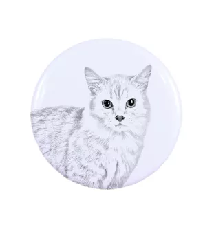 Chat Munchkin - collection de magnets uniques, photo personnelle, marque Art-Dog