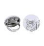 Manx Cat - unique ring, handmade, women's jewelry by Art-Dog