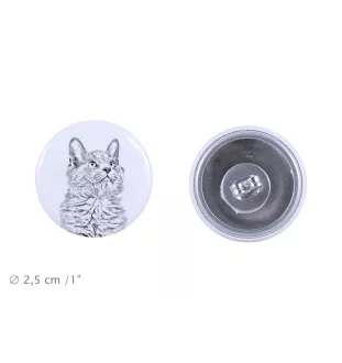 Nebelung kolczyki z kotem mały Art-Dog