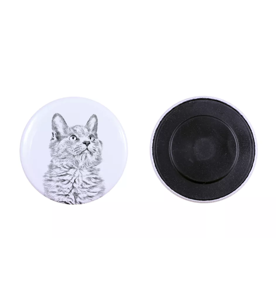 Nebelung Cat - collection of unique magnets, own photo, Art-Dog brand