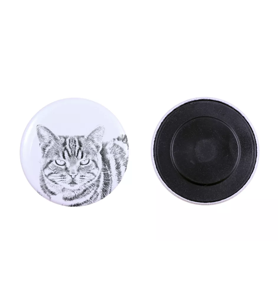 Manx Cat - collection of unique magnets, own photo, Art-Dog brand