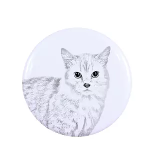 Munchkin Cat - collection of unique magnets, own photo, Art-Dog brand