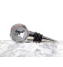 Danish-Swedish Farmdog - Bottle stopper, crystal wine stopper with photo, personalised gift for bartender by Art-Dog brand