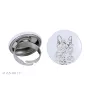 Nebelung Katze - ein einzigartiger Ring, handgefertigt, Damenschmuck der Marke Art-Dog
