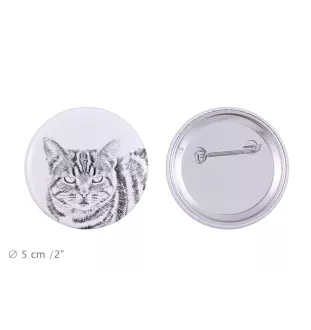 Manx-Katze - Sammlung von einzigartigen Magneten, eigenes Foto, Marke Art-Dog