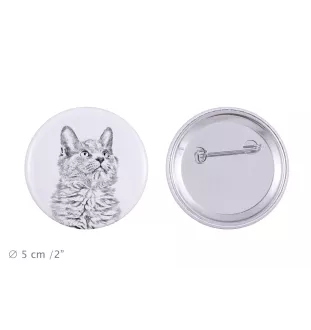 Nebelung Cat - collection of unique magnets, own photo, Art-Dog brand