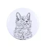 Nebelung Cat - collection of unique magnets, own photo, Art-Dog brand