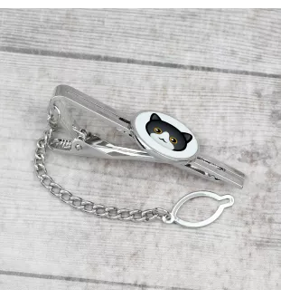 Manx - élégant porte-clés en métal pour cadeau de la marque Art-Dog