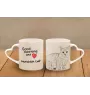 Kot Munchkin kubek z kotem good morning serce Art-Dog