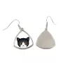 Manx - elegant metal earrings as a gift from the Art-Dog brand