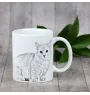 Munchkin - cup with a cat, cup with a photo, personalized gift from the Art-Dog brand