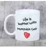 Munchkin Katze - Tasse mit Katze, Tasse mit Bild, personalisiertes Geschenk der Marke Art-Dog