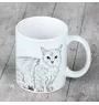 Munchkin - cup with a cat, cup with a photo, personalized gift from the Art-Dog brand
