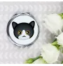 Manx - pocket mirror for a purse by Art-Dog