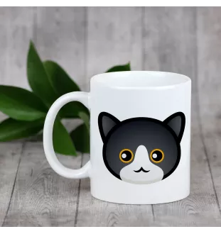 Manx - tasse avec graphisme et logo de la marque Art-Dog