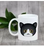 Manx - Tasse mit Grafik und Aufschrift der Marke Art-Dog