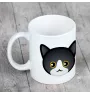 Manx - Tasse mit Grafik und Aufschrift der Marke Art-Dog