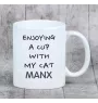 Manx - tasse avec graphisme et logo de la marque Art-Dog