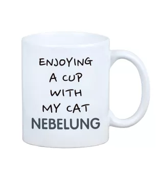 Nebelung kubek z kotem Art-Dog
