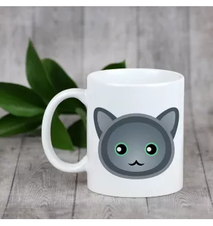 Nebelung kubek z kotem Art-Dog