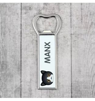 Manx - Flaschenöffner mit Grafik und Logo der Marke Art-Dog