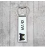 Manx - ouvre-bouteille avec graphisme et logo de la marque Art-Dog
