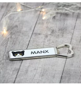 Manx - ouvre-bouteille avec graphisme et logo de la marque Art-Dog