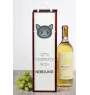 Nebelung - wine box with graphics and the brand name Art-Dog