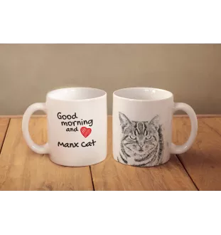 Manx - Tasse mit Katze, personalisierte Tasse mit Druck, klassisches Geschenk für jede Marke Art-Dog