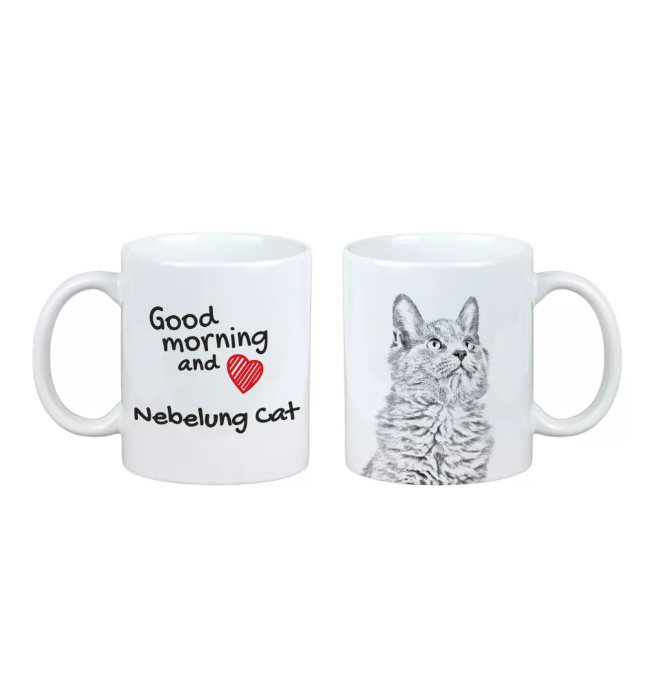 Nebelung - Tasse mit Katze, personalisierte Tasse mit Druck, klassisches Geschenk für jede Marke Art-Dog