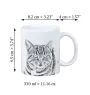 Manx - Tasse mit Katze, entzückende Tasse mit Grafik, Geschenk mit Ihrem Foto von der Marke Art-Dog
